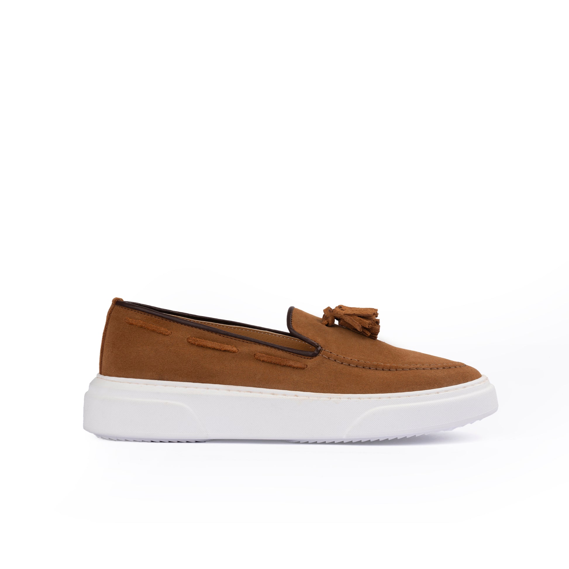 Mocassins slip-on Roger pour homme en daim doux