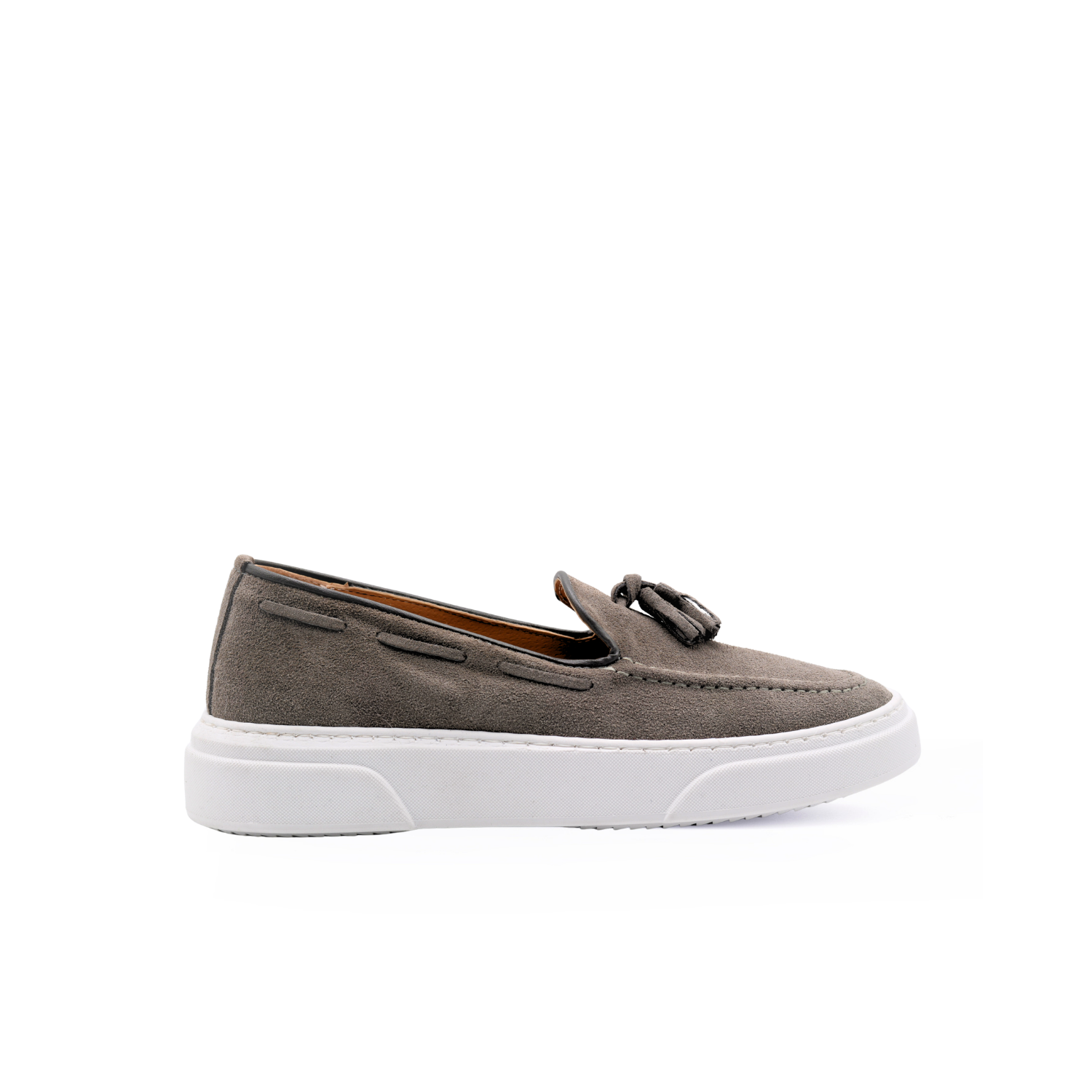 Roger men's slip-on moccasins in soft suede