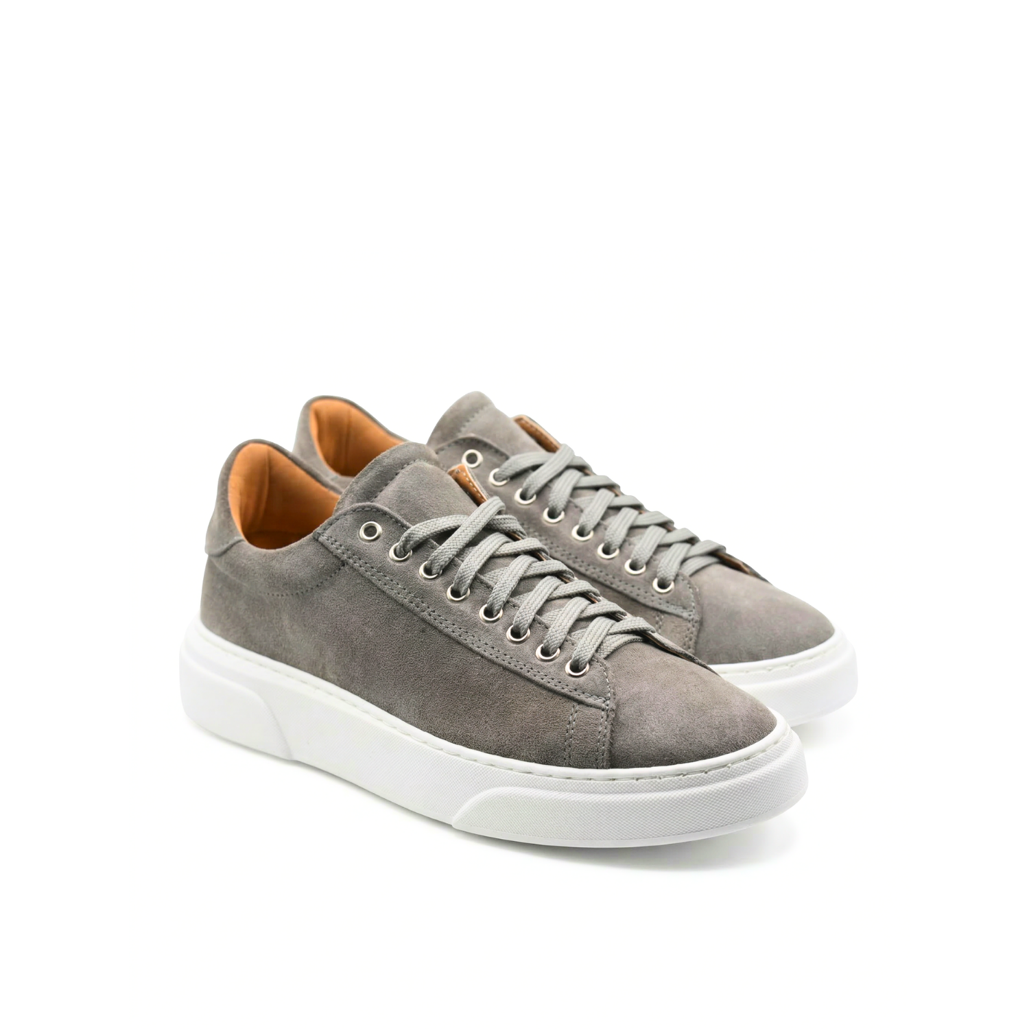 Smith Sneakers Uomo in Camoscio fondo bianco