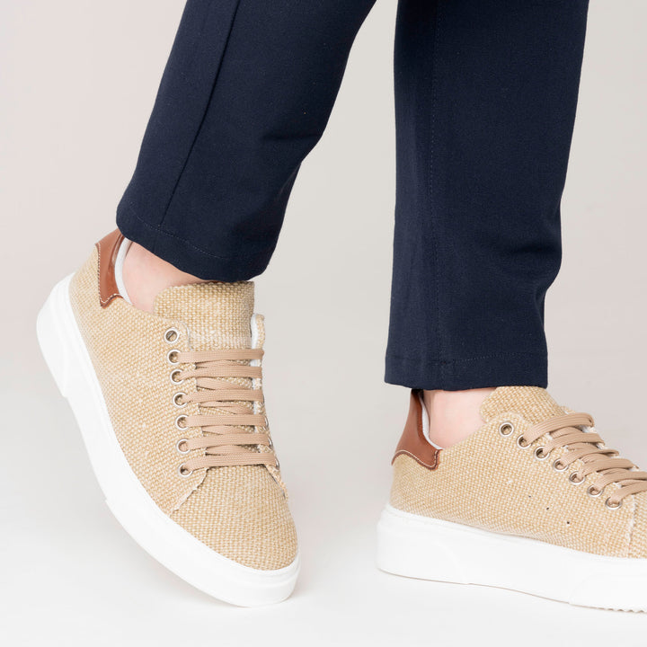 Pulse sneakers uomo in canapone