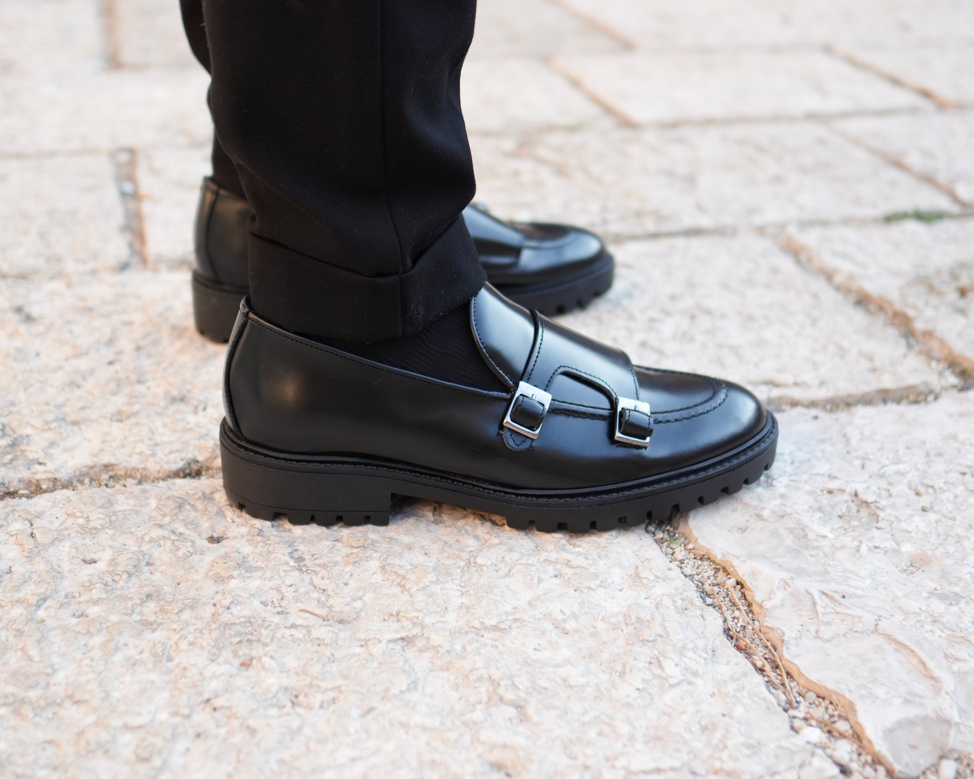 Jonhson mokasíny pánské z pravé broušené kůže