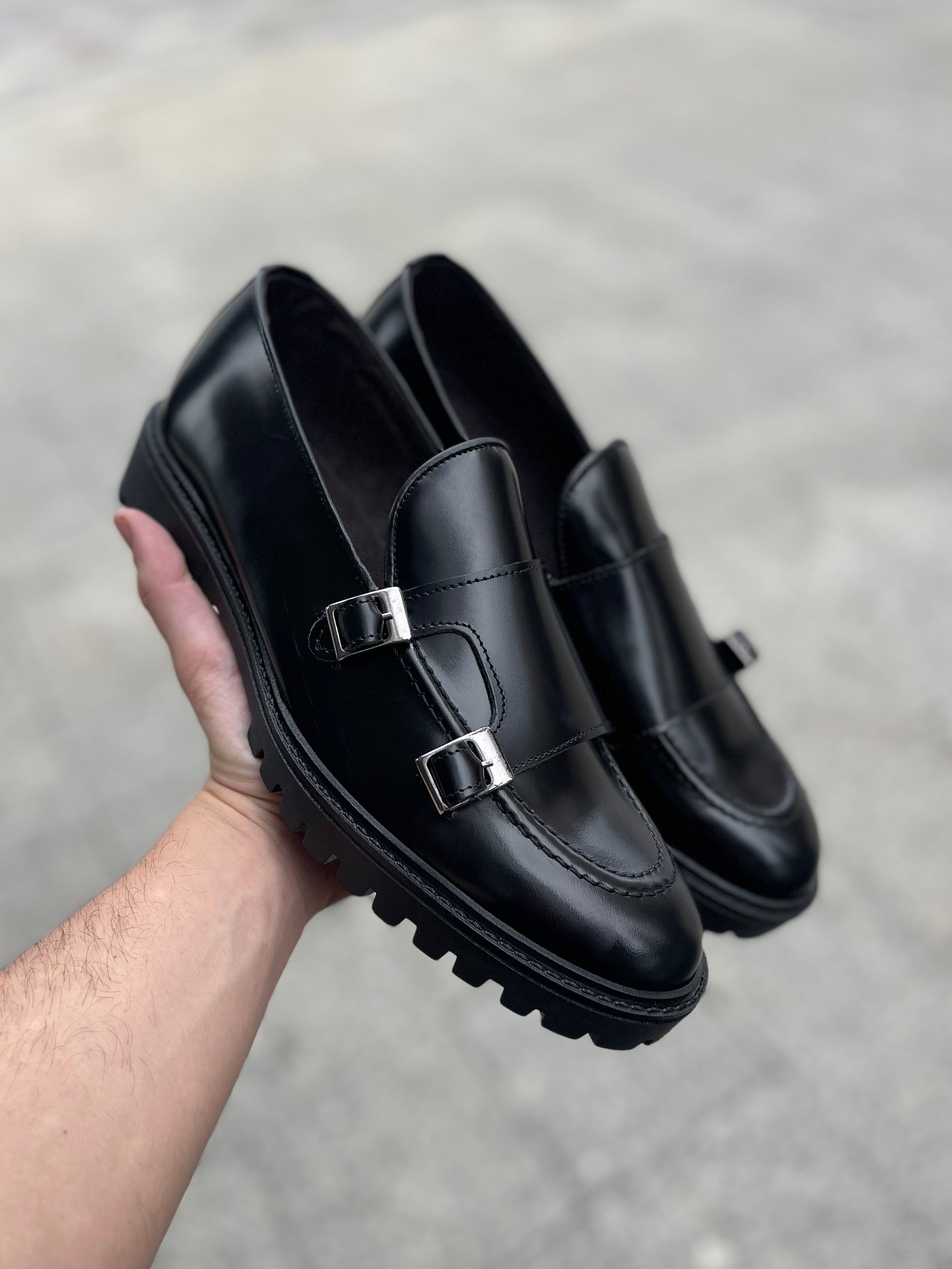 Jonhson mokasíny pánské z pravé broušené kůže