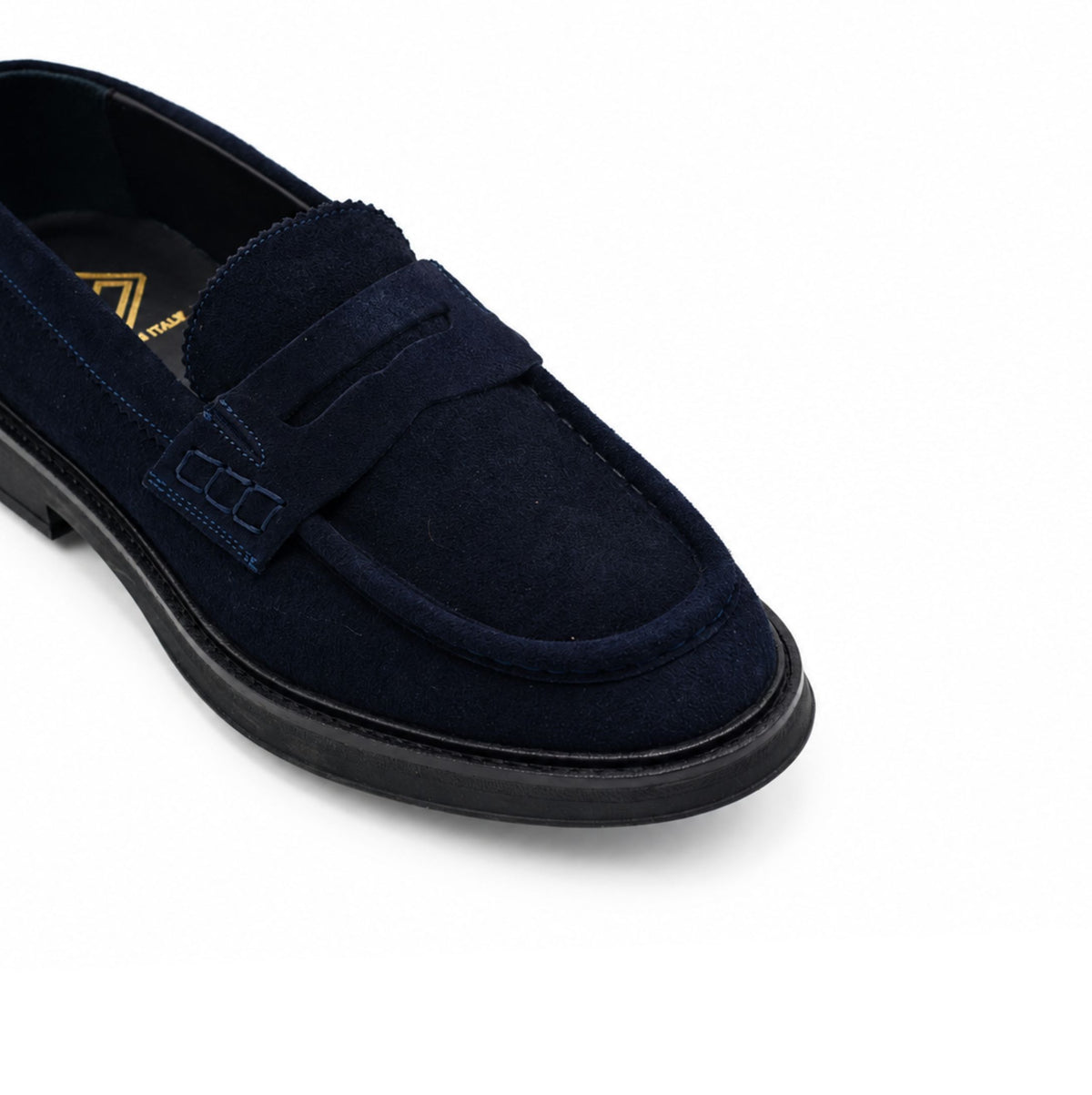 Blake College Mocassino Uomo in camoscio
