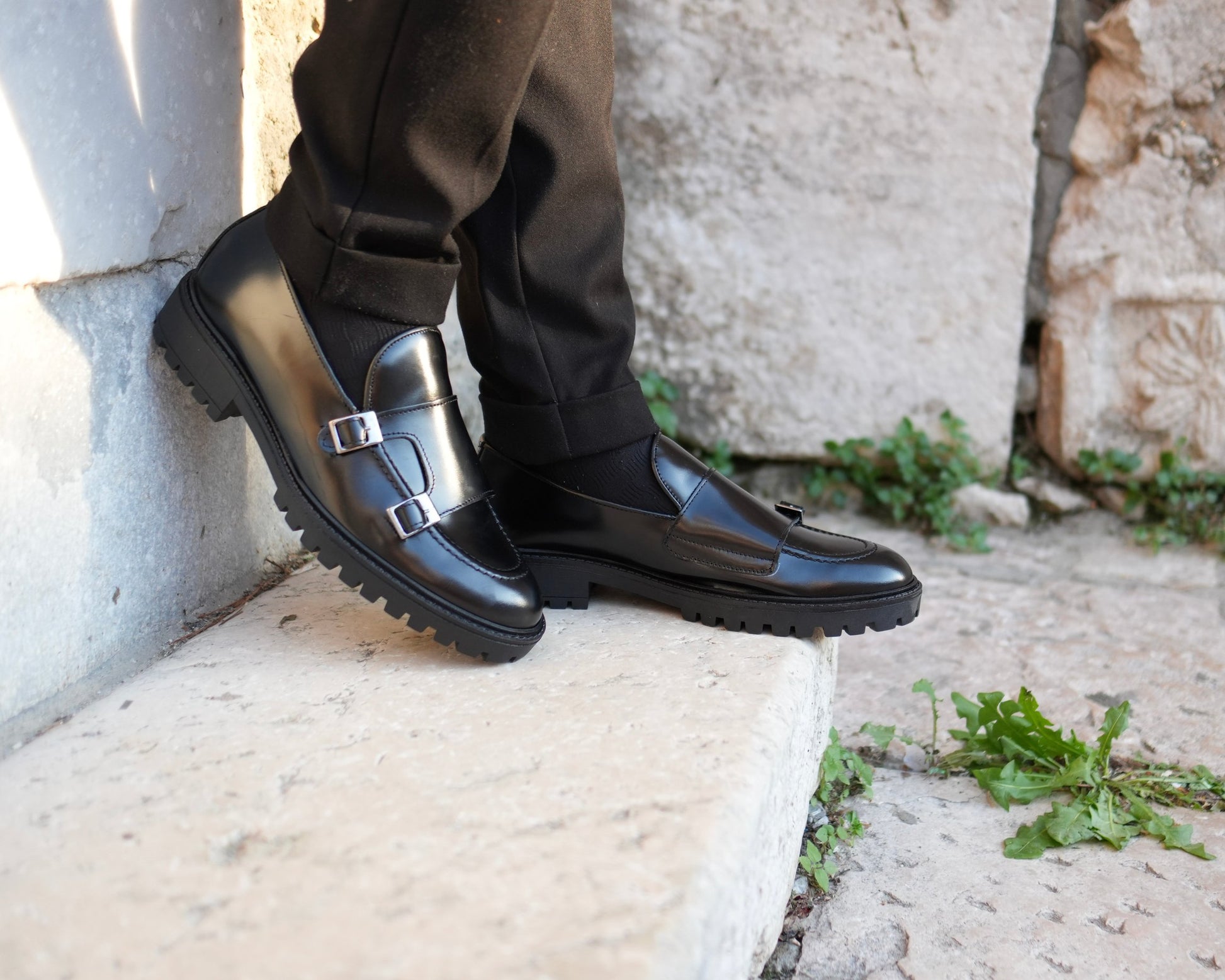 Jonhson mokasíny pánské z pravé broušené kůže