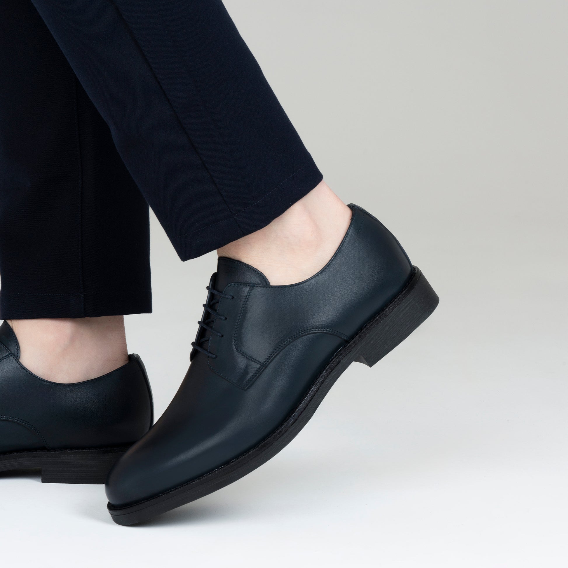 Derby Herre i Ægte Læder