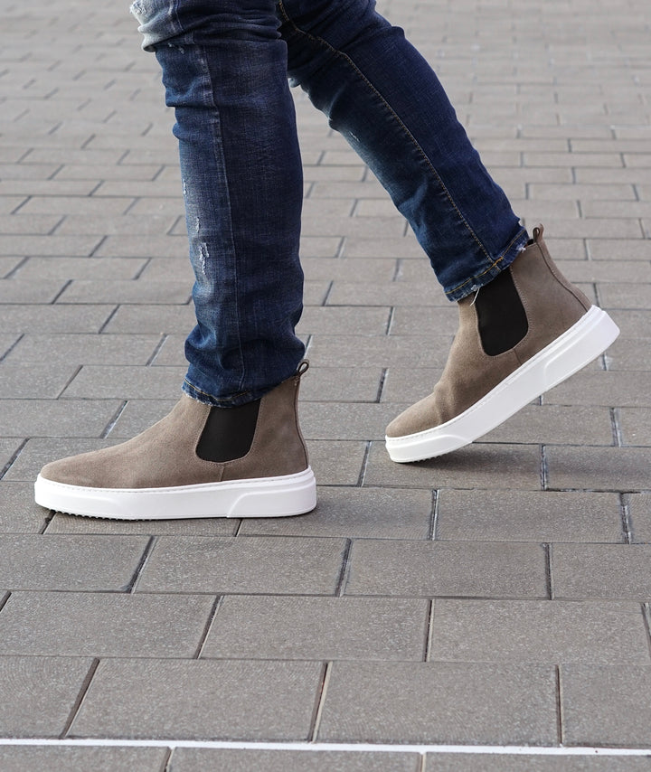 Harvey beatles sportivo in camoscio