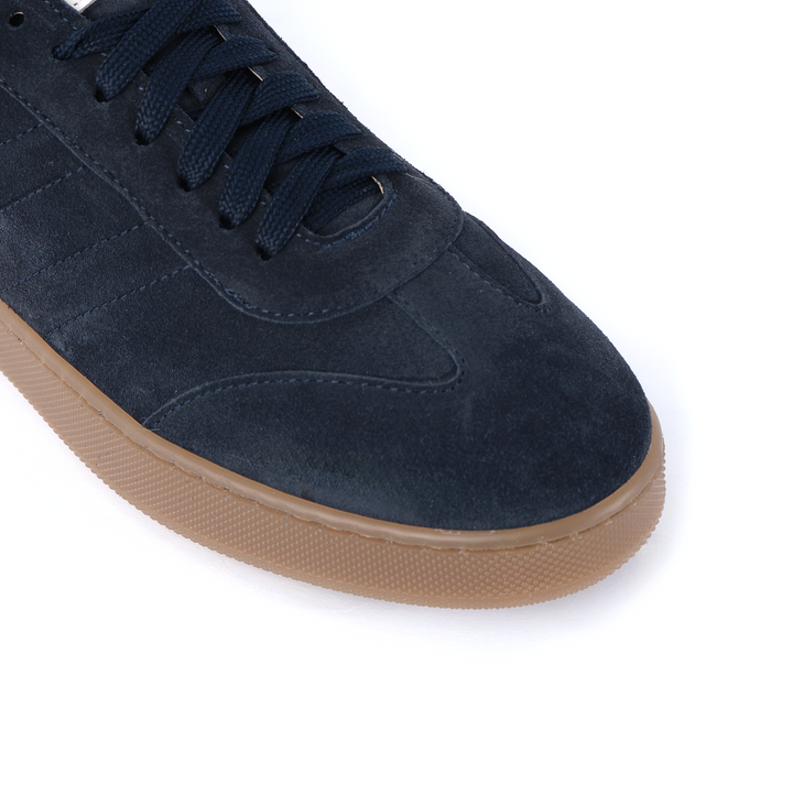 New Fusion sneakers basse uomo in morbido camoscio