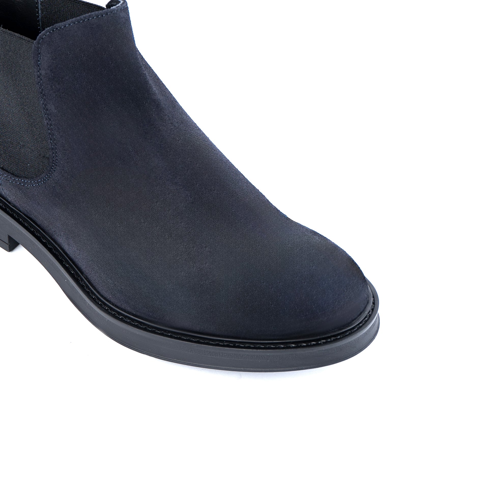 Beatles herre ankelstøvlett i semsket skinn