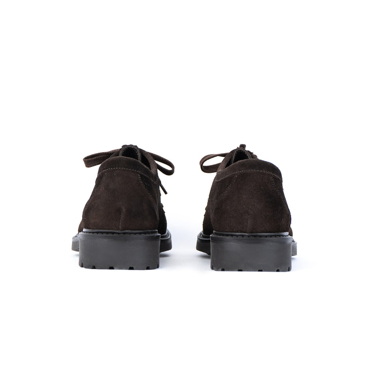 Trek ingegnere stringate in camoscio