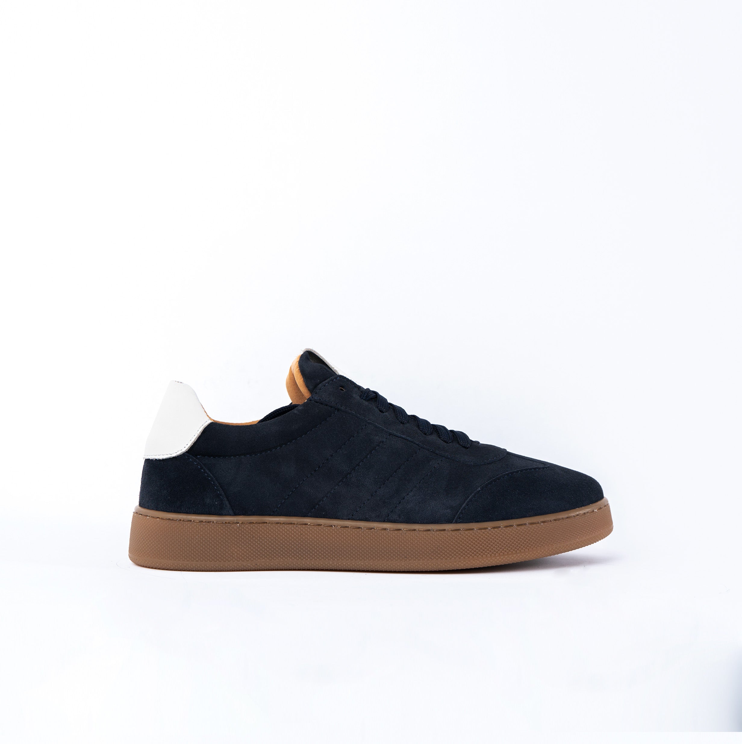 Fusion vyriški žemi sportbačiai iš minkštos zomšos