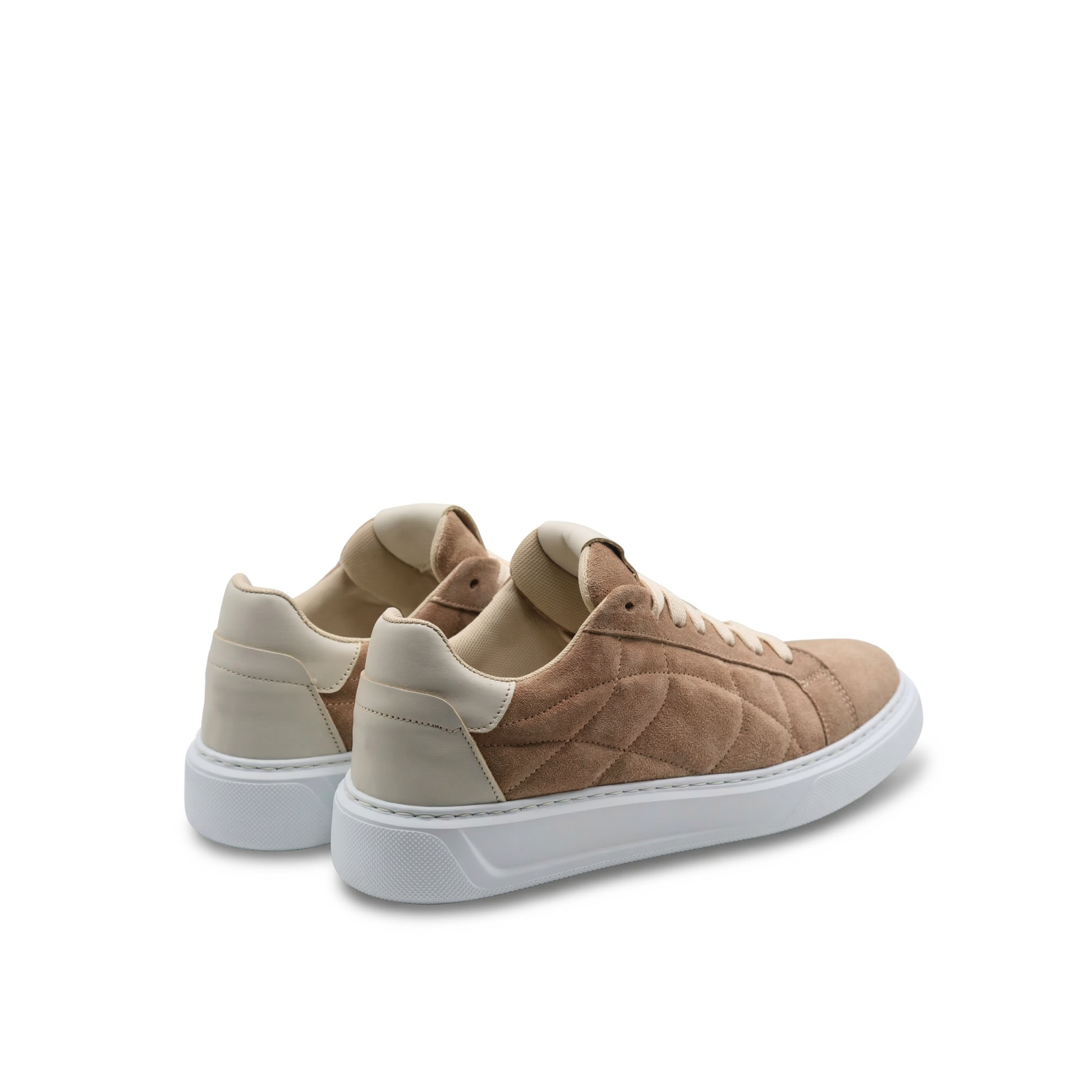 Orion Sneakers Uomo in Camoscio fondo bianco