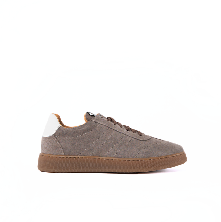New Fusion sneakers basse uomo in morbido camoscio