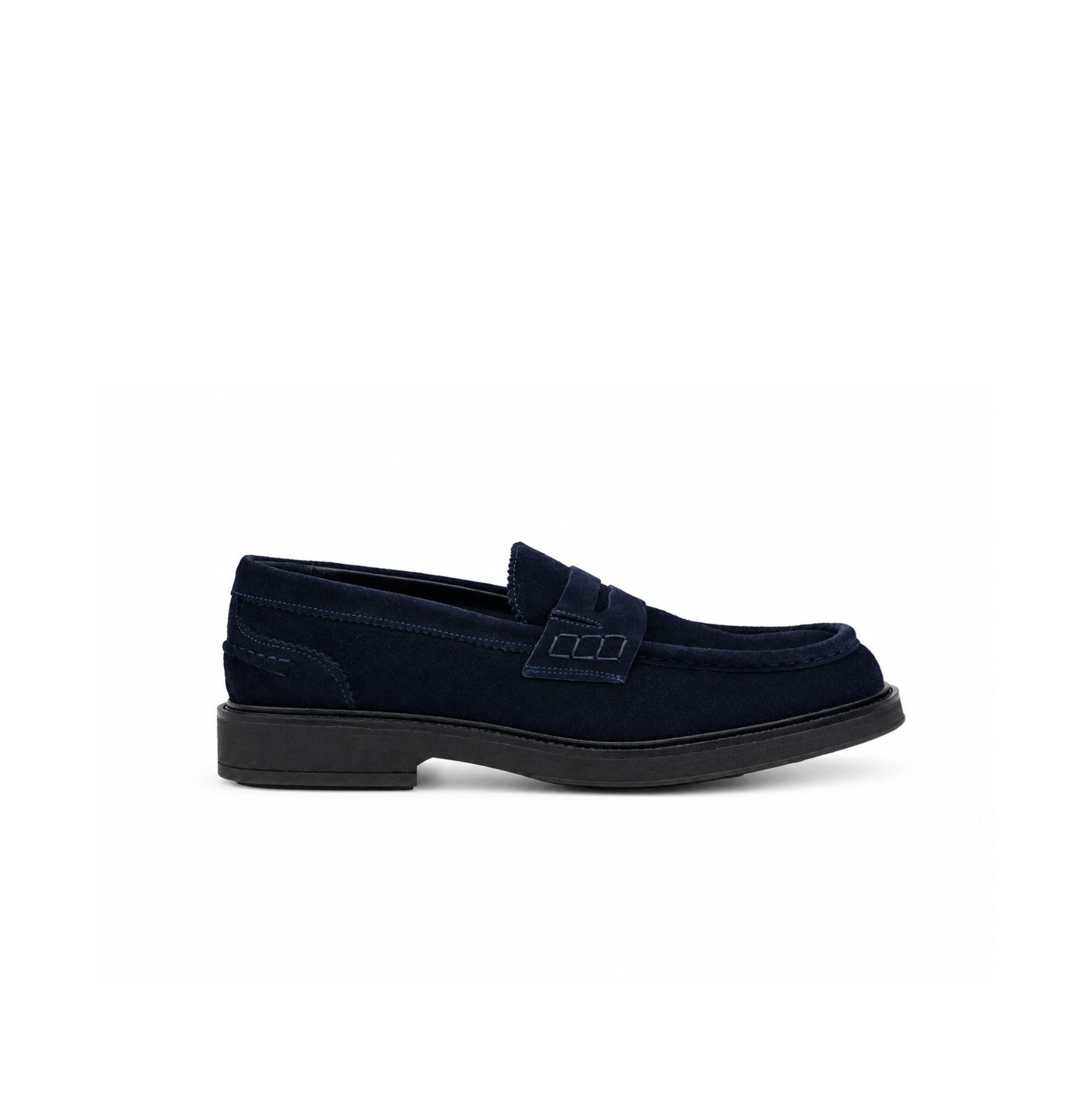 Blake College Mocassino Uomo in camoscio