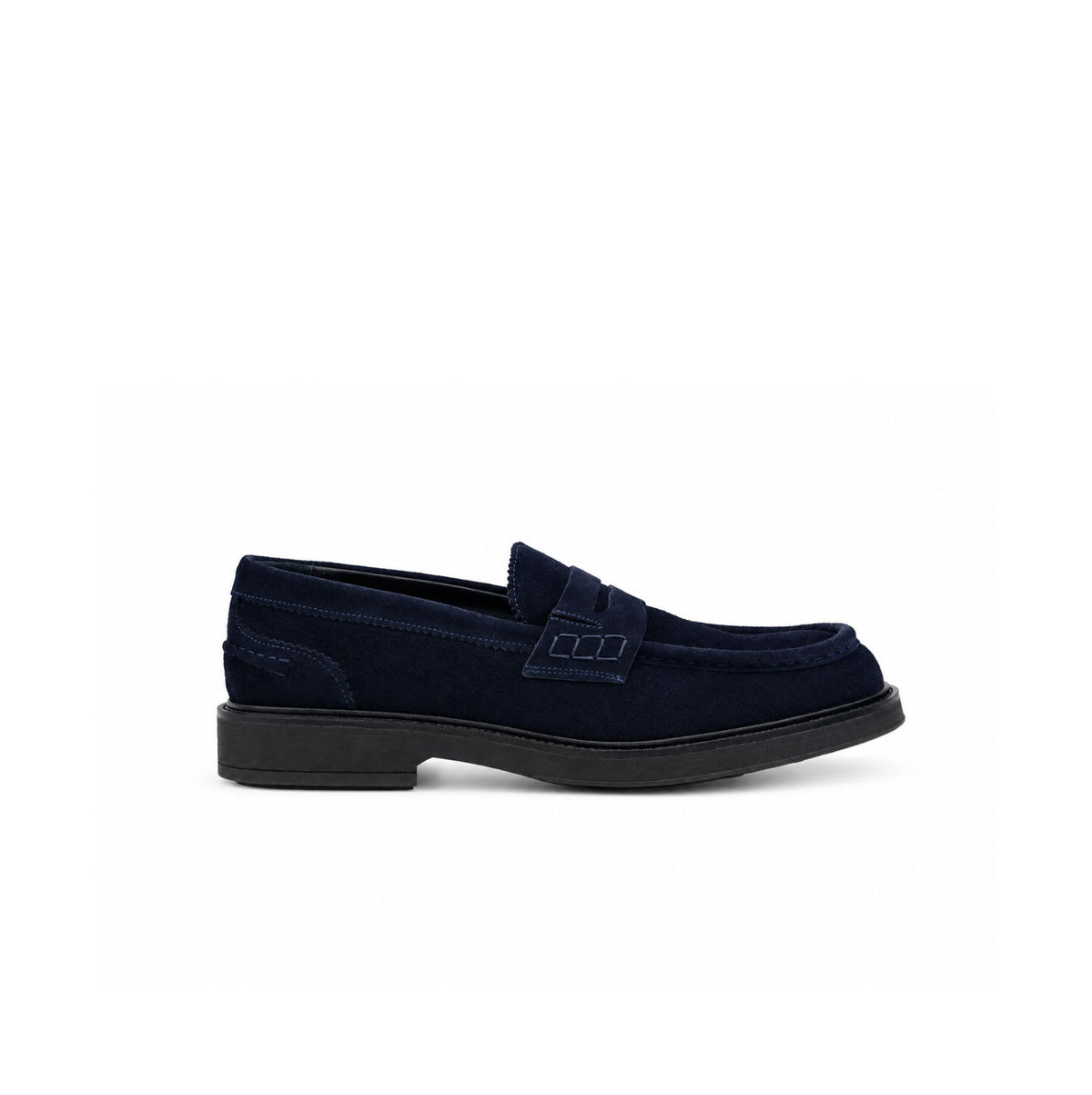 Blake College Mocassino Uomo in camoscio
