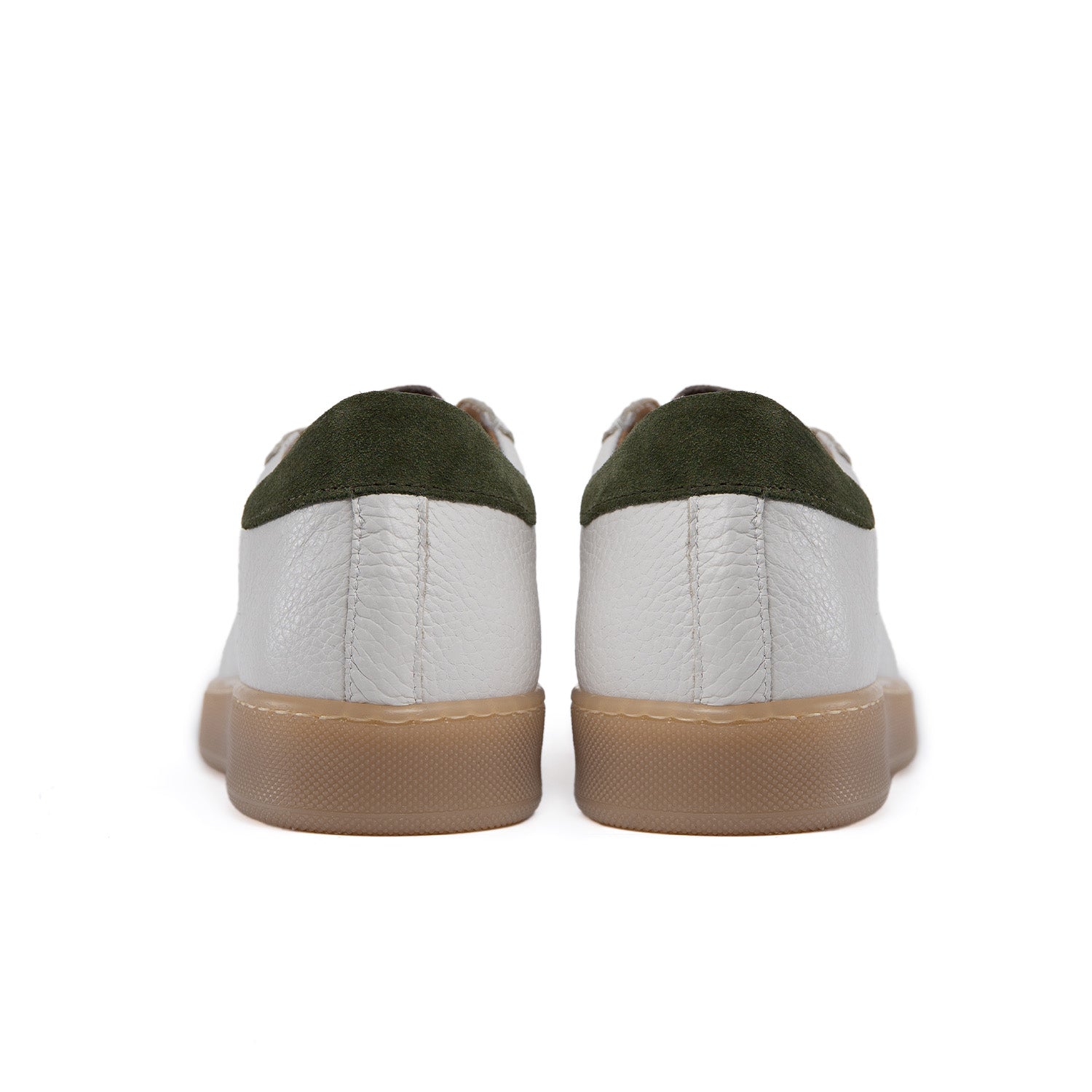 Градски маратонки за мъже от истинска кожа с велурени вложки