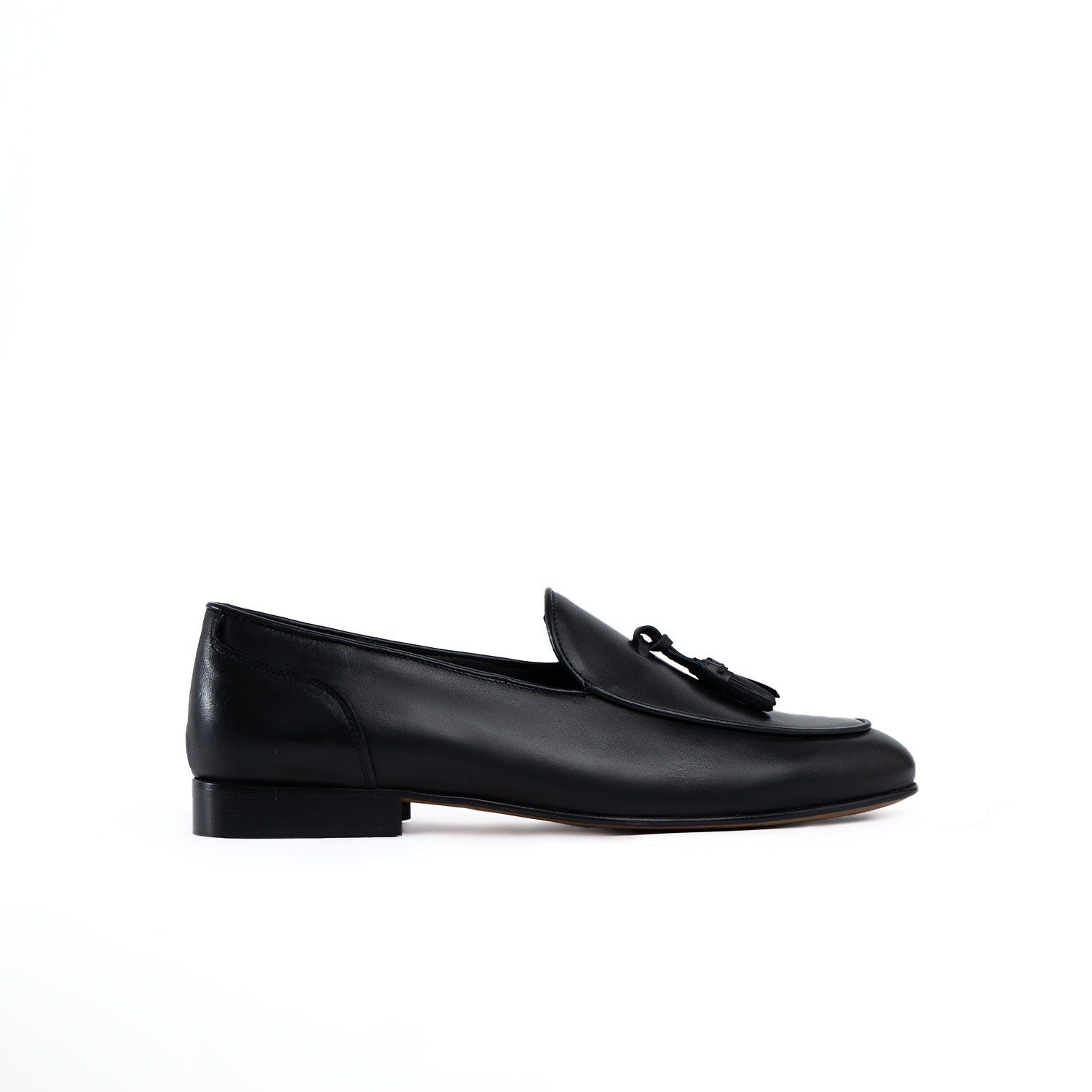 Loafer luxe mocassin heren in leer met leren zool