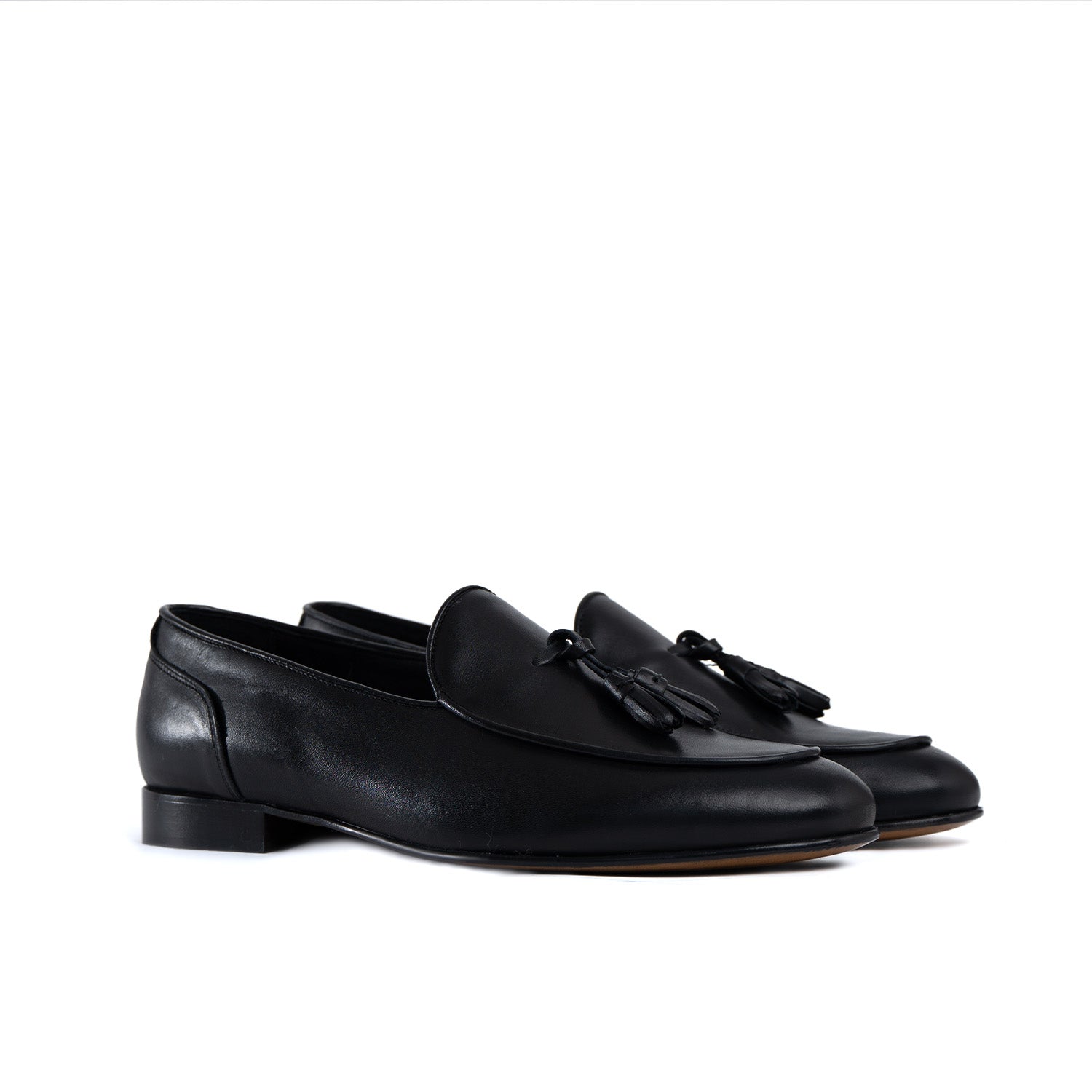 Loafer luxe mocassin heren in leer met leren zool