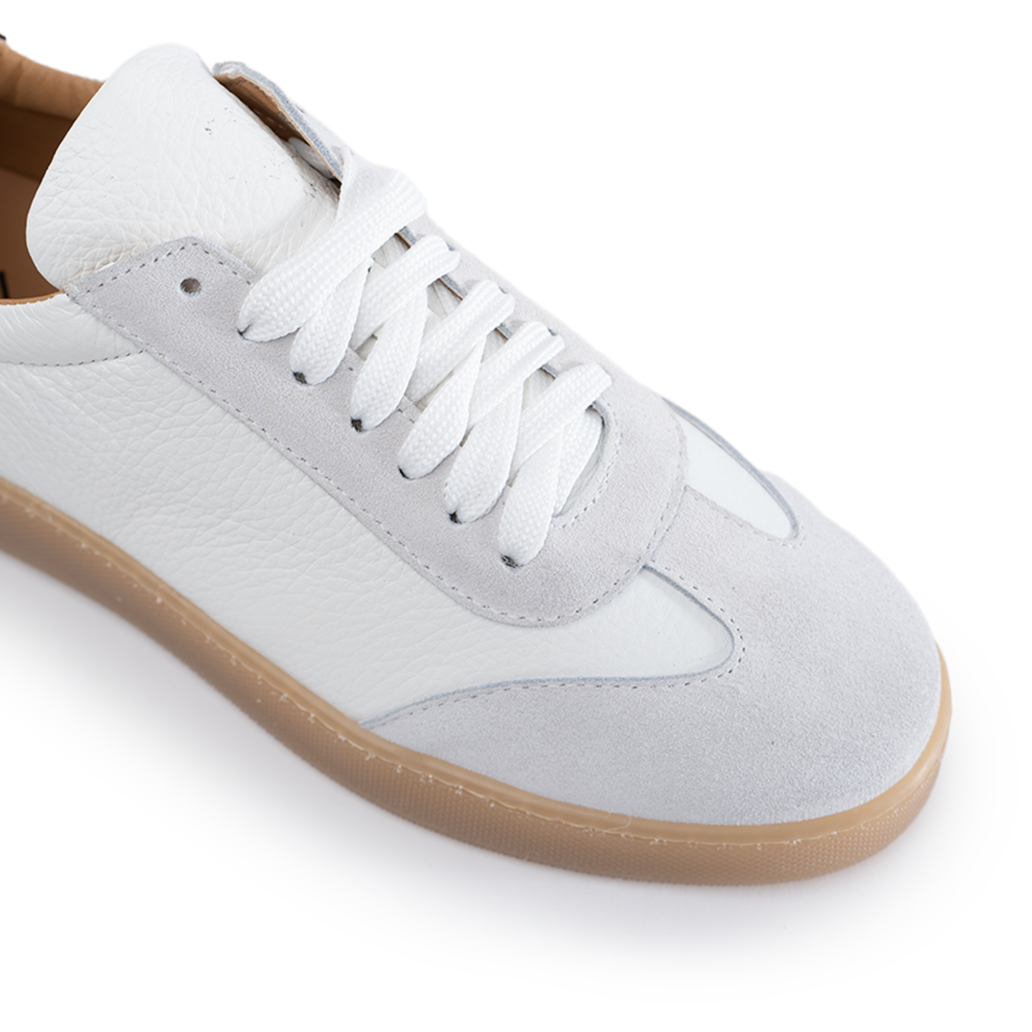 Маратонки Fusion fondo ambra chiaro мъжки от истинска кожа bottolata