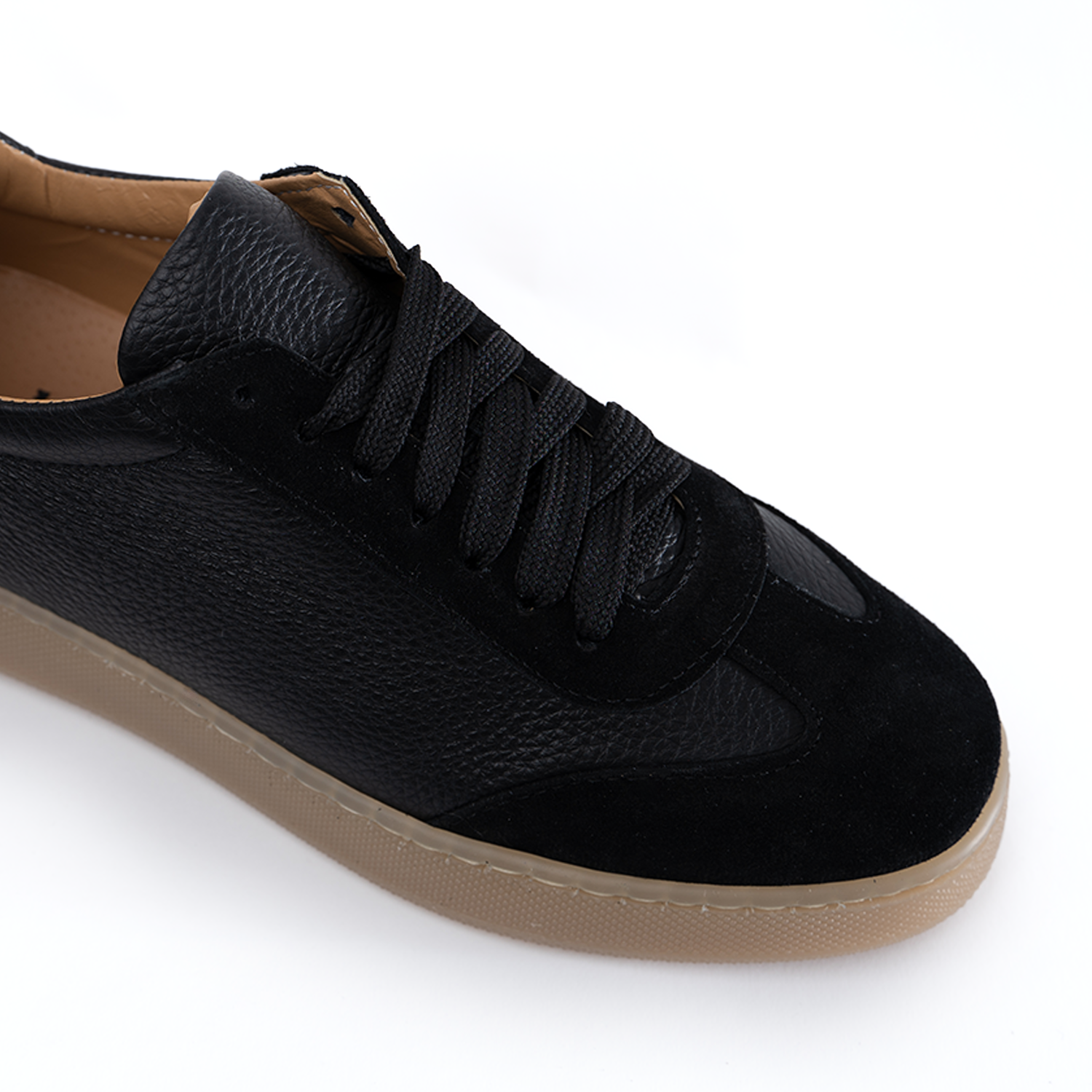 Маратонки Fusion fondo ambra chiaro мъжки от истинска кожа bottolata