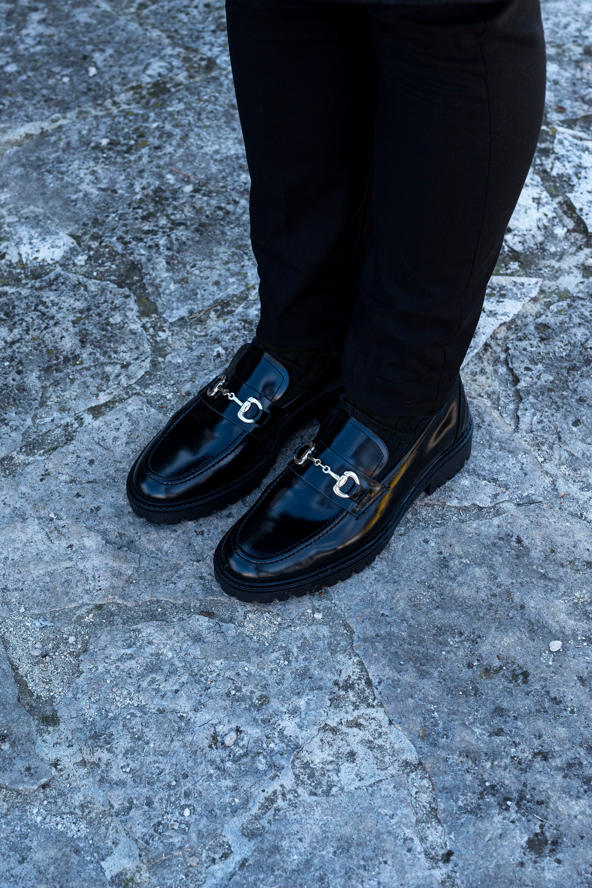 Morris Mocassino Herr i Äkta Skinn Abrasivata